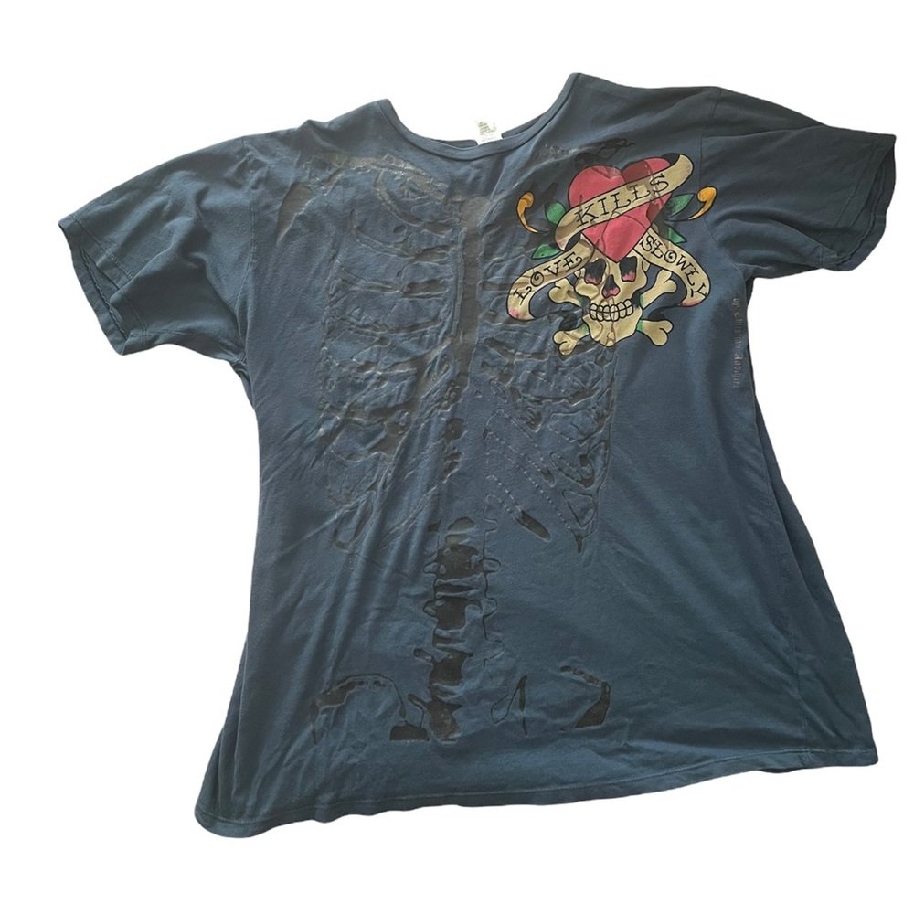 ED HARDY BY CHRISTIAN AUDIGIER LOVE KILLS SLOWLY T